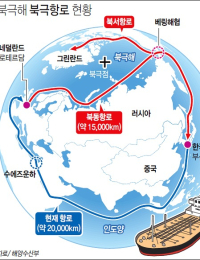 [기후 리포트] 북극항로 개척의 역설…탄소배출은 오히려 늘어나