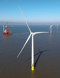 365MW 낙월해상풍력, 터빈 본격 설치…안전점검 강화