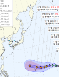 전국 본격 장마 시작…5~7일 ‘호우특보급’ 폭우, 태풍 ‘바비’ 변수