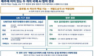 글로벌 AI 허브 유치 나선 제주…“국제협력 16년째 지속”